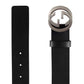 GUCCI INTERLOCKING GG SIGNATURE LEATHER BELT