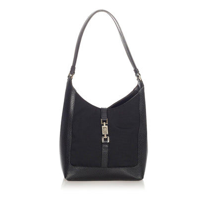 Gucci Jackie Canvas Shoulder Bag (SHG-31971)