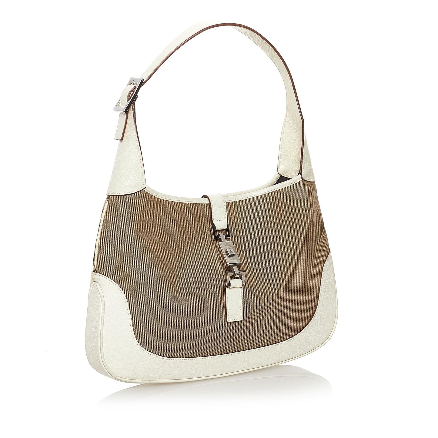 Gucci Jackie Canvas Shoulder Bag (SHG-32010)