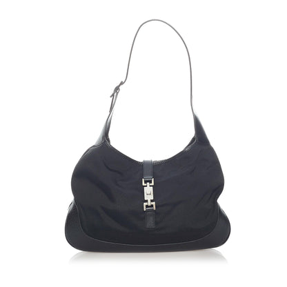 Gucci Jackie Canvas Shoulder Bag (SHG-32832)