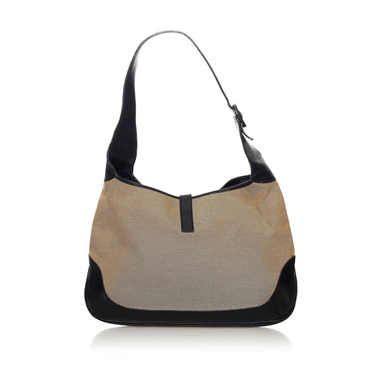 Gucci Jackie Canvas Shoulder Bag (33245)