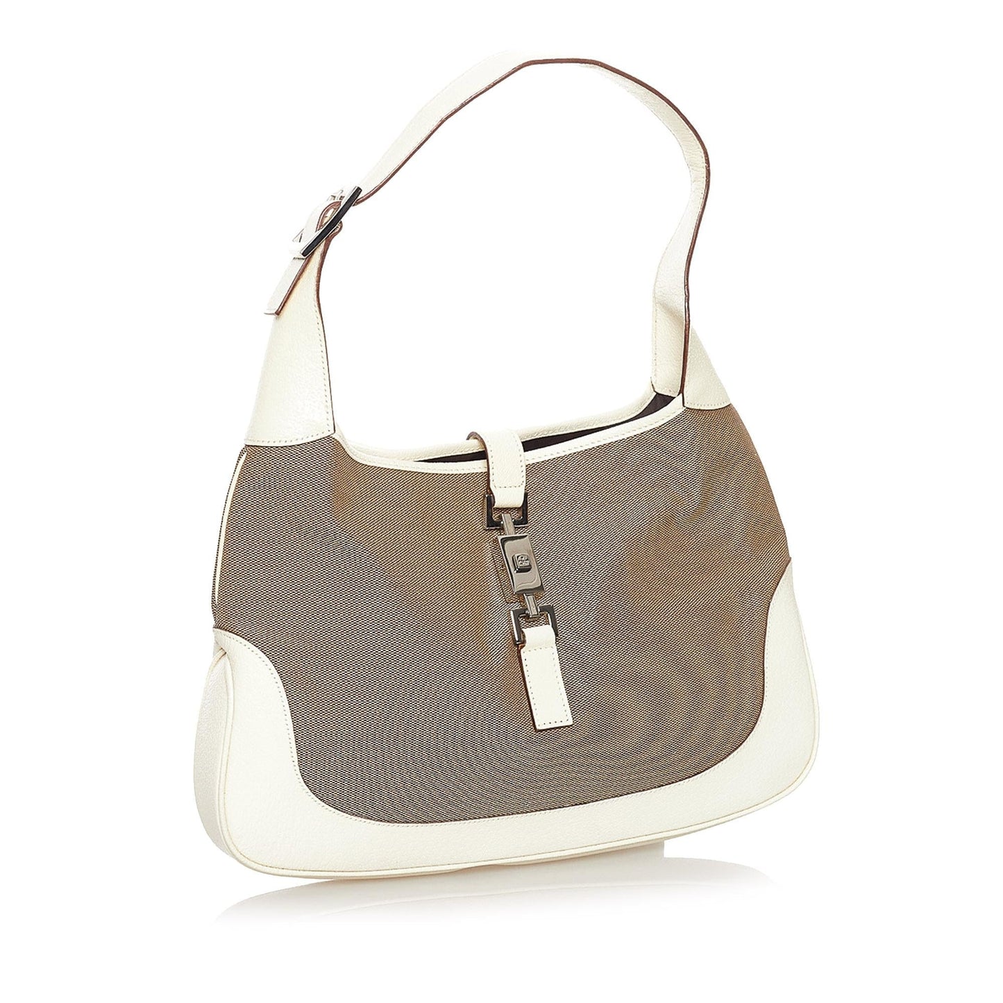 Gucci Jackie Canvas Shoulder Bag (33782)