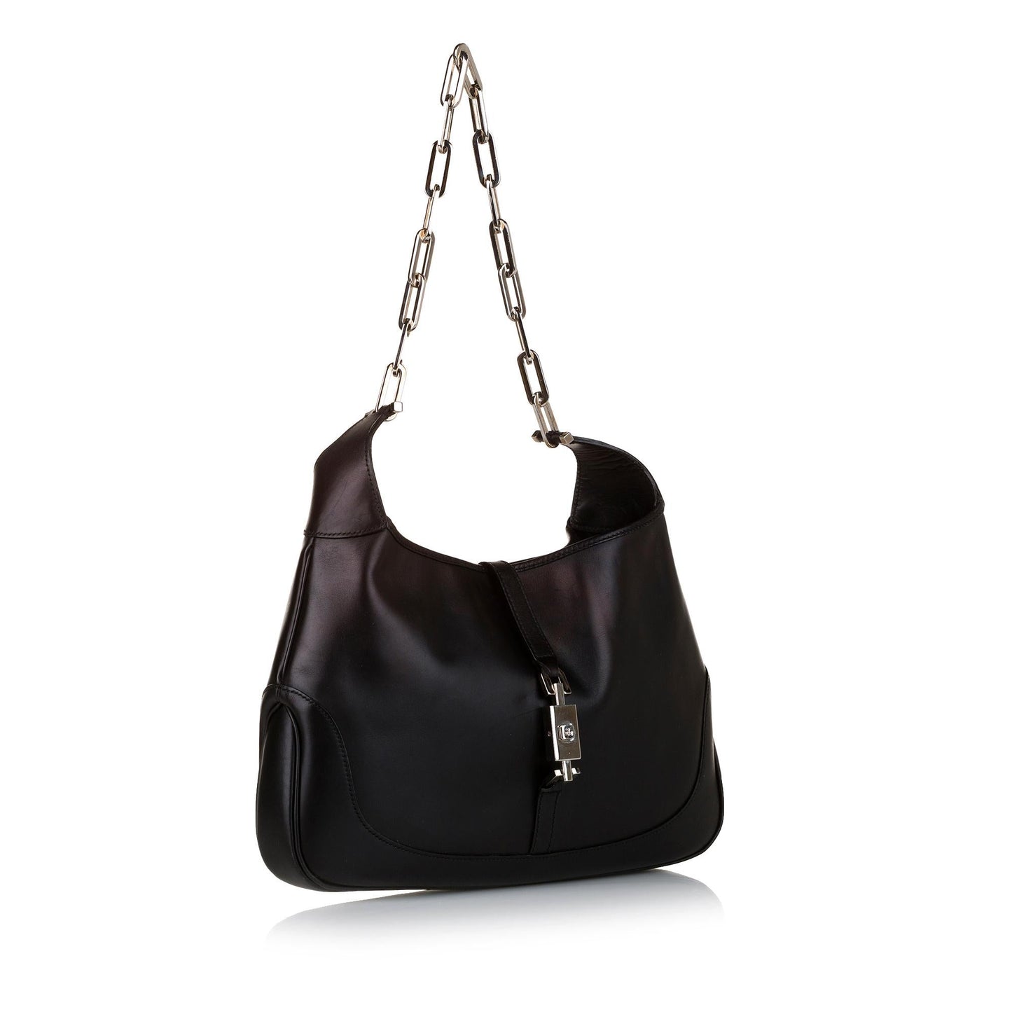 Gucci Jackie Chain Leather Shoulder Bag (35120)