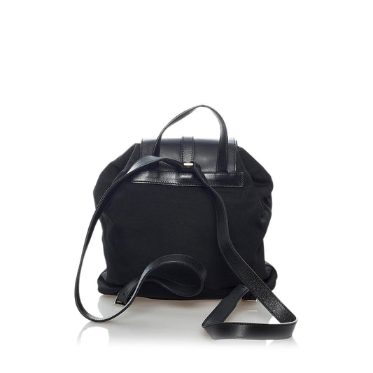 Gucci Jackie Nylon Drawstring Backpack (SHG-30738)