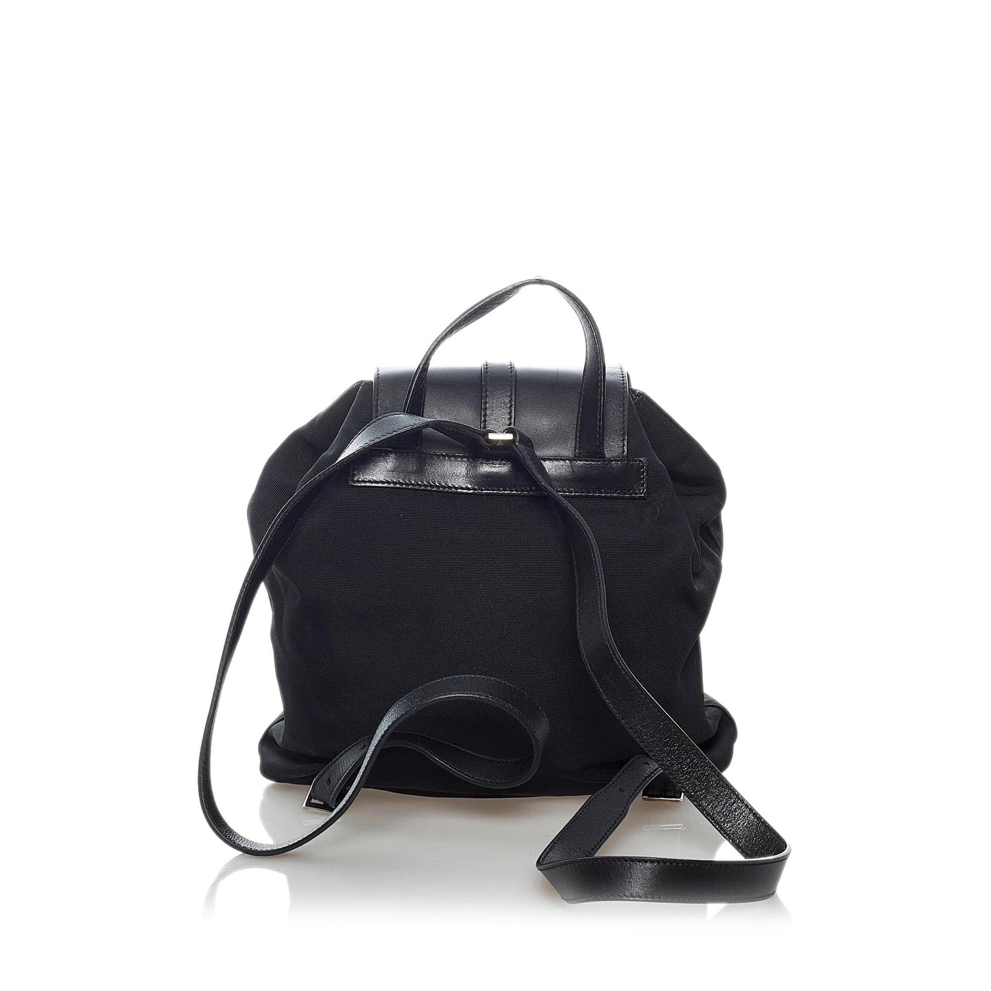 Gucci Jackie Nylon Drawstring Backpack (30738)