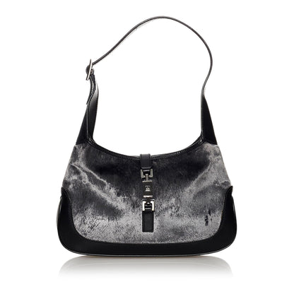 Gucci Jackie Velvet Shoulder Bag (SHG-30755)