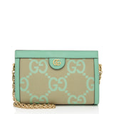 Gucci Jumbo GG Canvas Ophidia Medium Chain Shoulder Bag