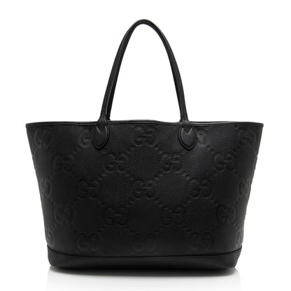 Gucci Jumbo GG Leather Large Tote (SHF-LAljvZ)