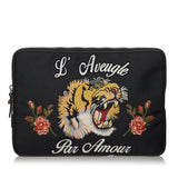 Gucci LAveugle Par Amour Nylon Clutch Bag (33648)