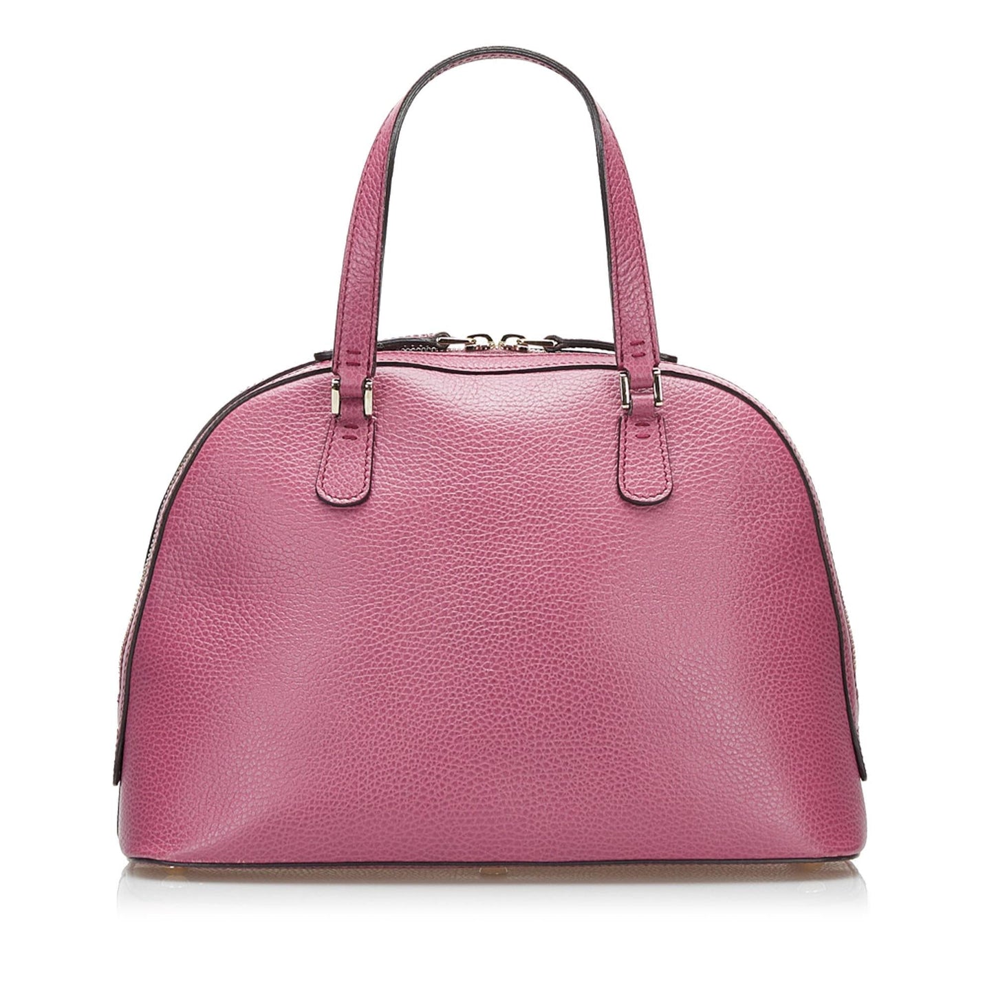 Gucci Lady Dollar Dome Satchel Leather (36568)