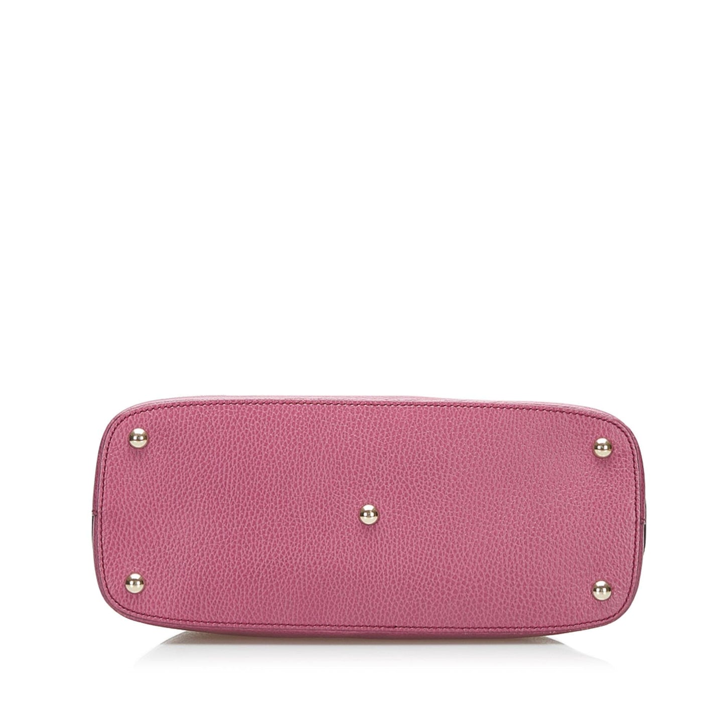 Gucci Lady Dollar Dome Satchel Leather (36568)
