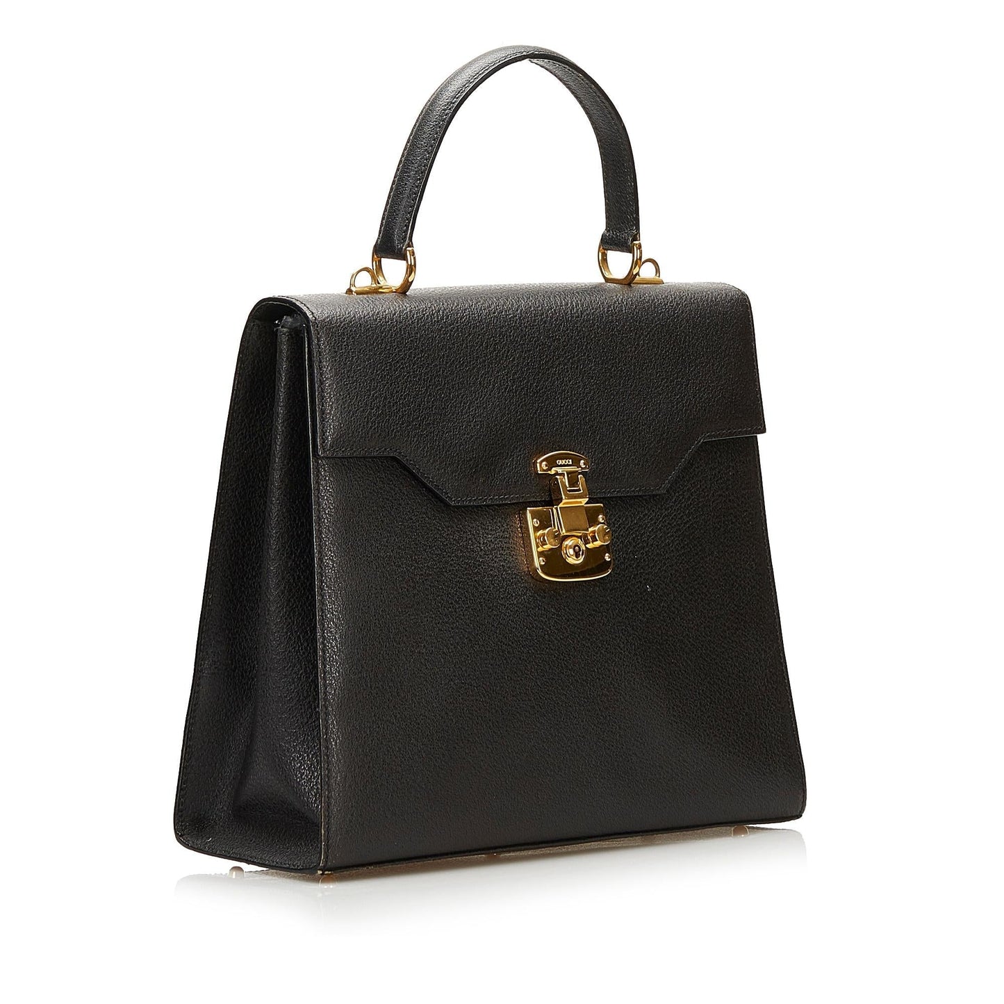 Gucci Lady Lock Leather Satchel (35619)