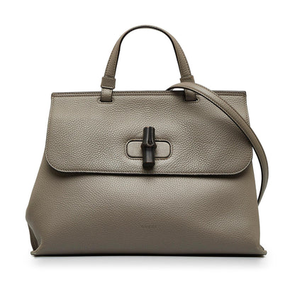 Gucci Large Bamboo Daily Satchel (qyLpsX)