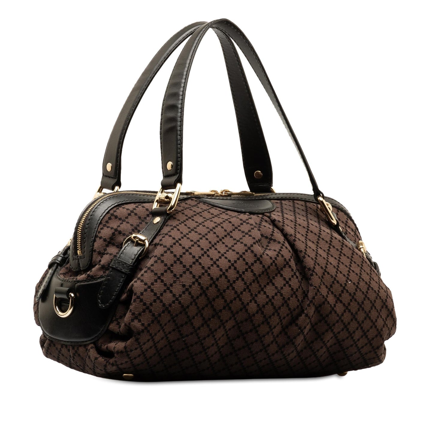 Gucci Large Diamante Bridle Boston (5Pli7x)