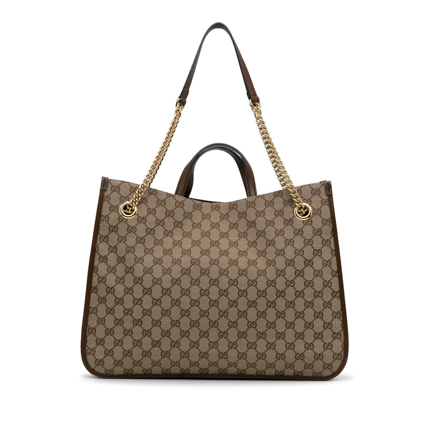 Gucci Large GG Canvas 1955 Horsebit Chain Tote (y7zkCB)