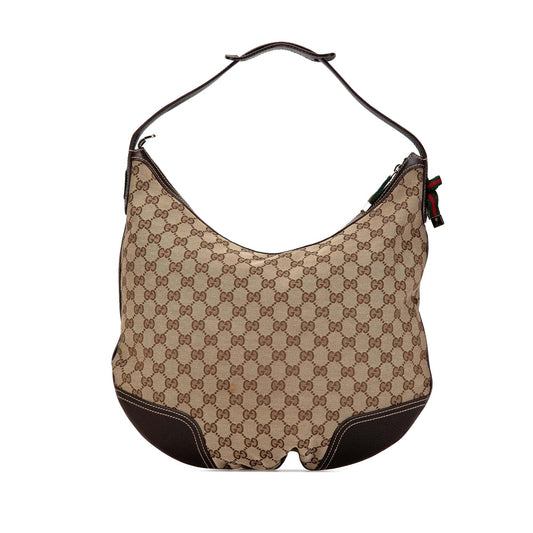 Gucci Large GG Canvas Princy Hobo (Ez5rRi)