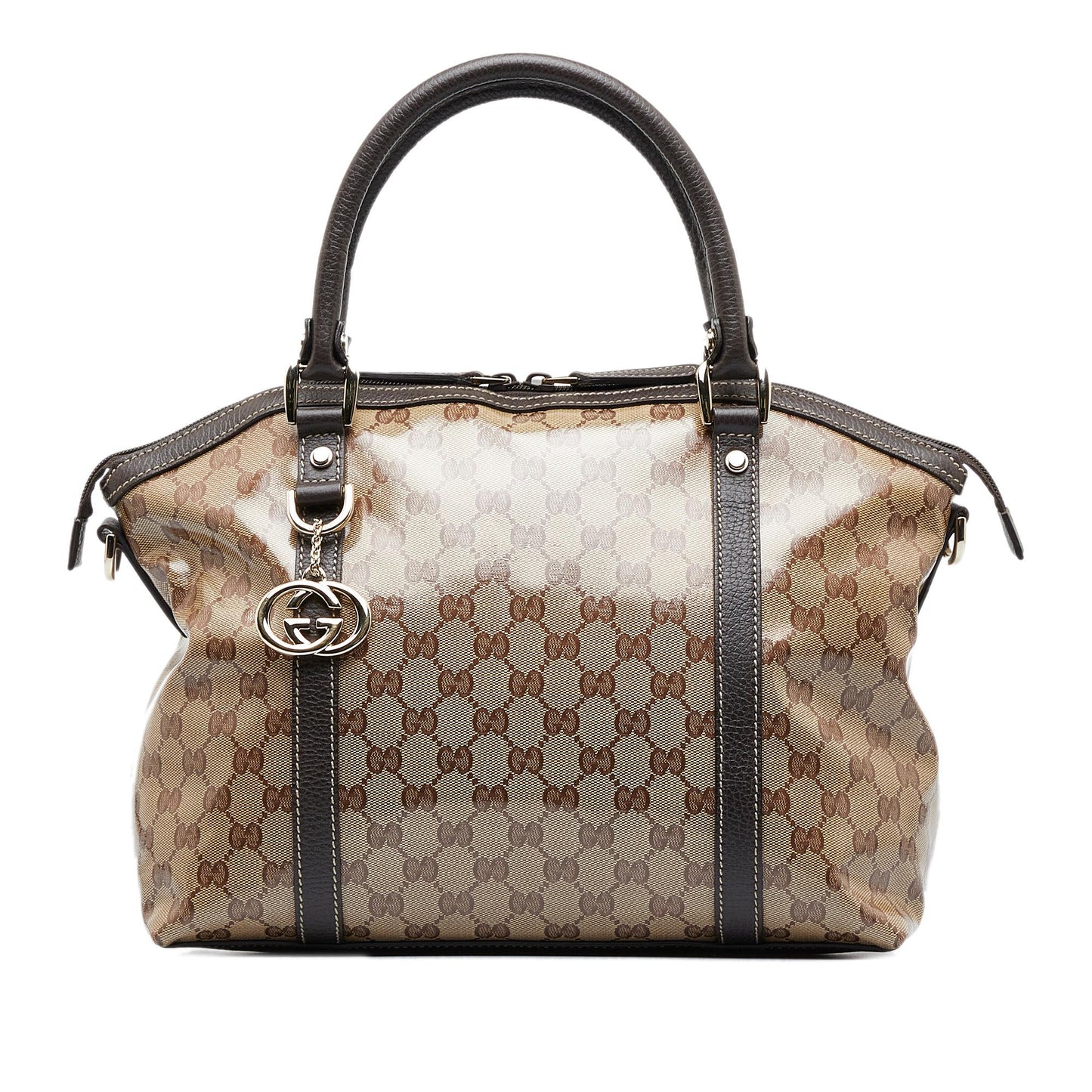 Gucci Large GG Crystal Charm Dome Bag (7wkE8H)