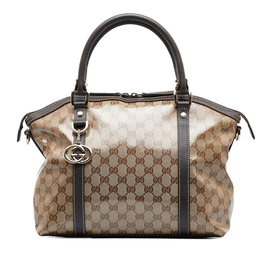 Gucci Large GG Crystal Charm Dome Bag (7wkE8H)