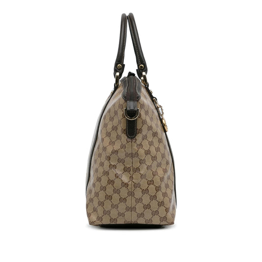 Gucci Large GG Crystal Charm Dome Bag (CTXgW8)