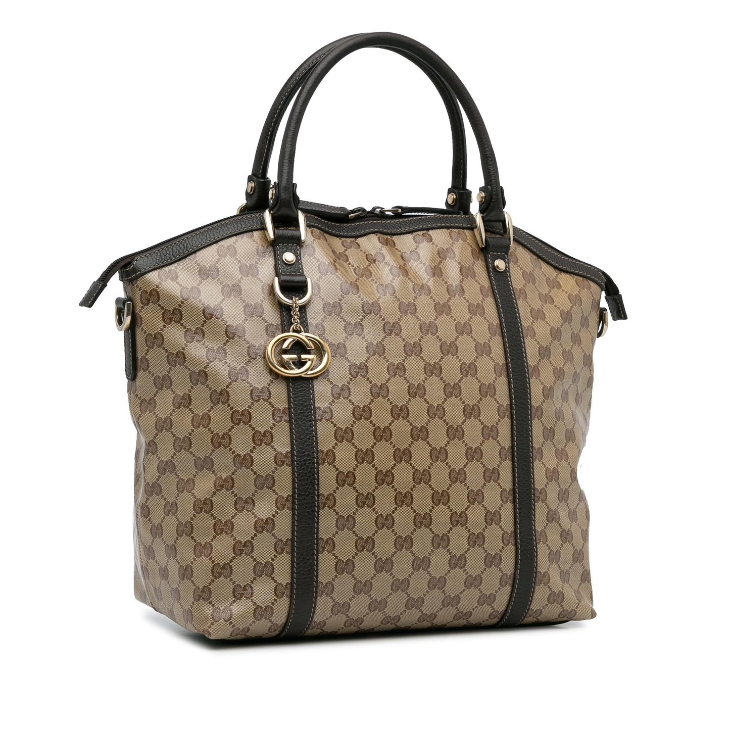 Gucci Large GG Crystal Charm Dome Bag (CTXgW8)