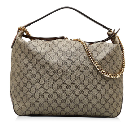 Gucci Large GG Supreme Linea A Hobo (naOFM6)