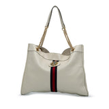 Gucci Large Web Leather Rajah Tote (dbxSwX)