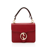 Gucci Leather 1973 Small Top Handle Satchel (SHF-16665)