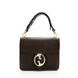 Gucci Leather 1973 Small Top Handle Satchel (SHF-18567)