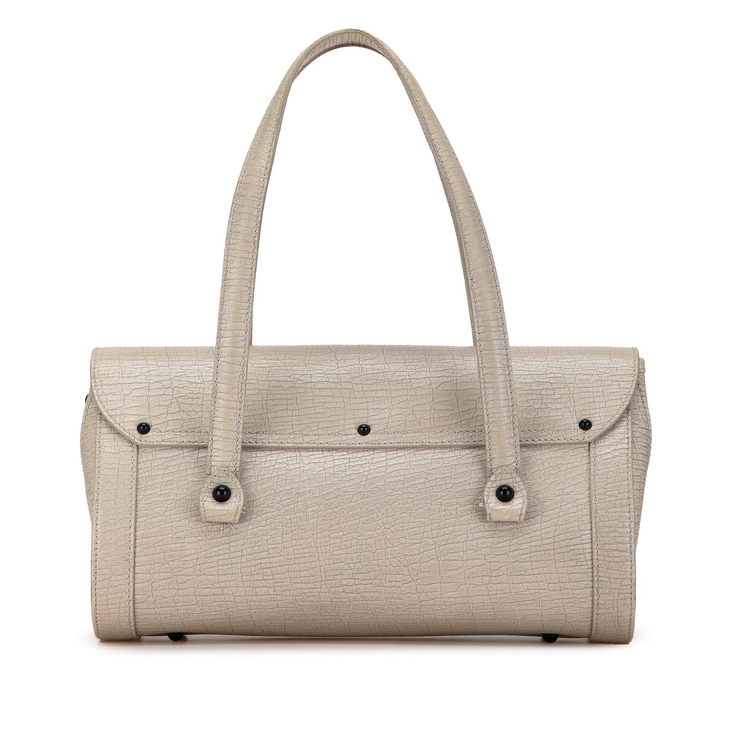 Gucci Leather Bamboo Bullet Shoulder Bag (rGZIYM)