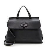 Gucci Leather Bamboo Daily Medium Satchel (SHF-22594)