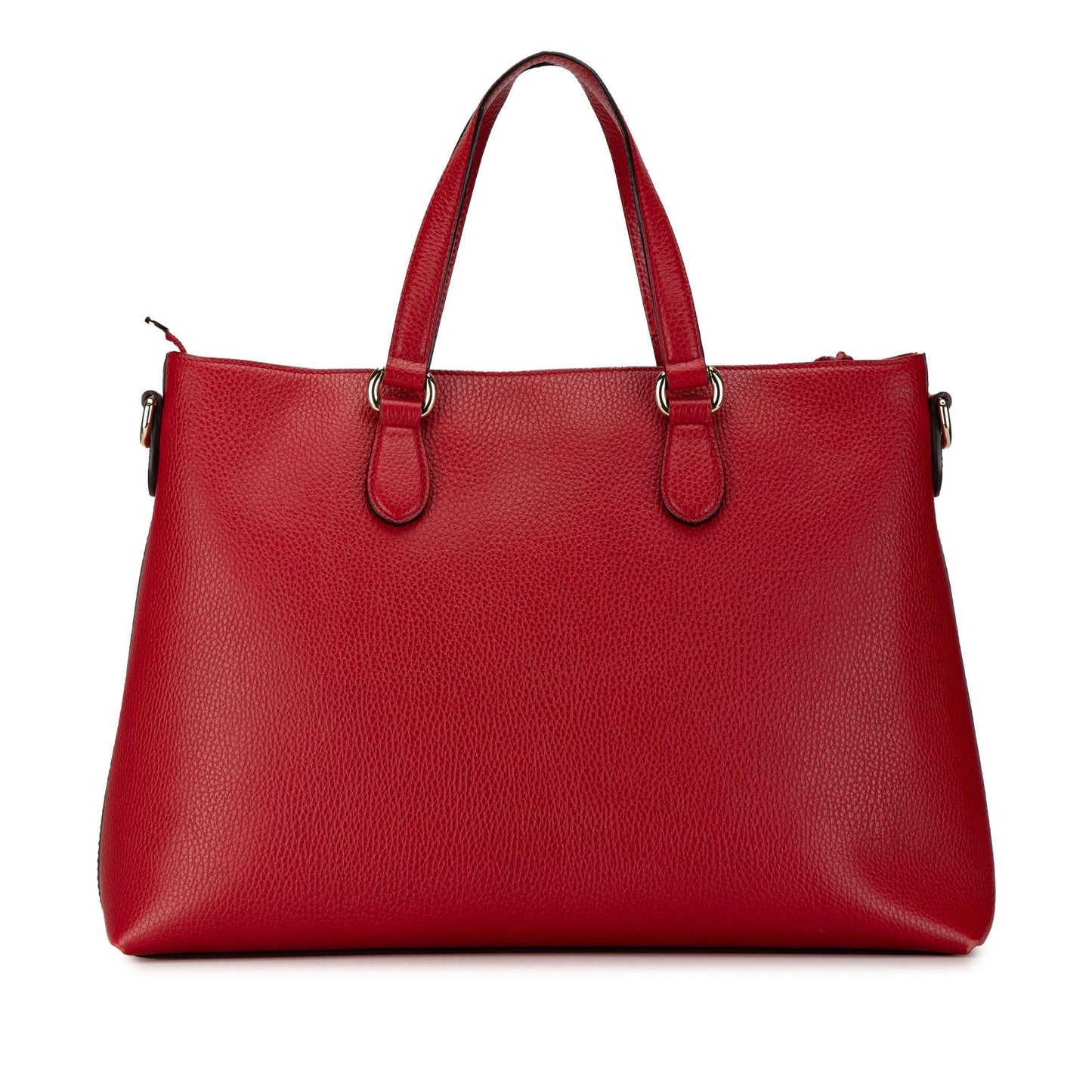 Gucci Leather Bamboo Tassel Satchel (thibsC)