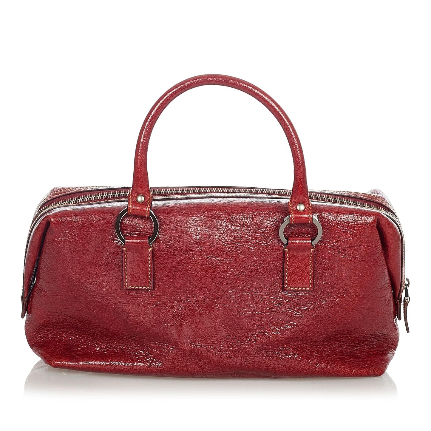 Gucci Leather Boston Bag (23805)