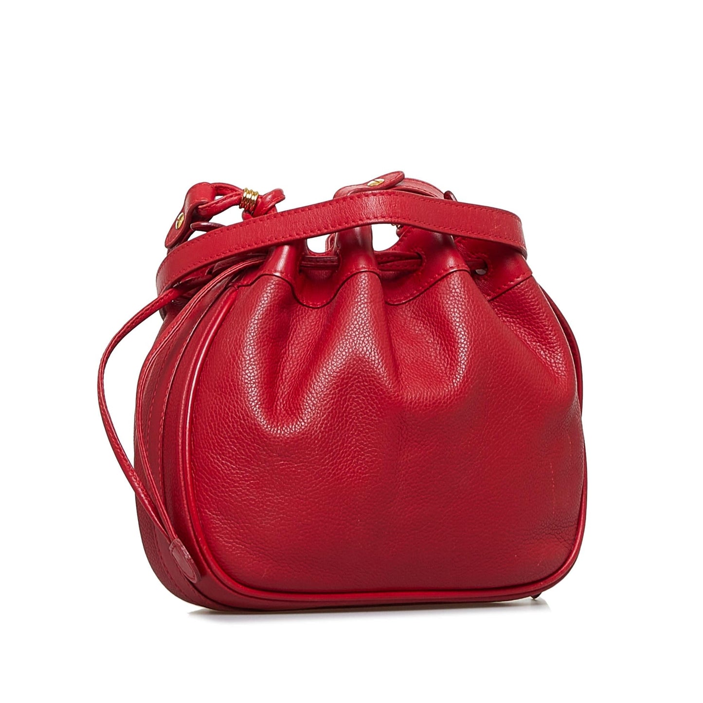 Gucci Leather Bucket Bag (BRy73y)