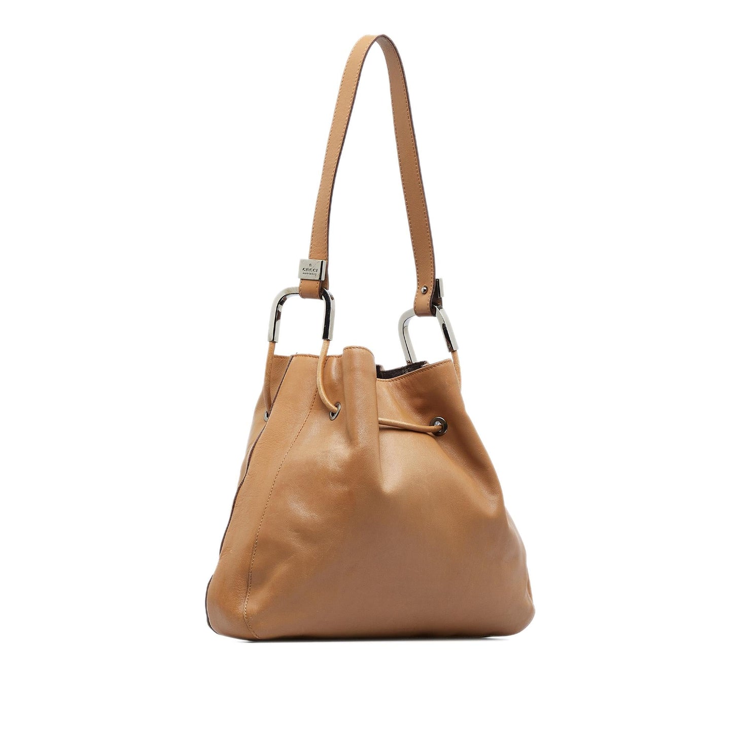 Gucci Leather Bucket Bag (3XwYEa)