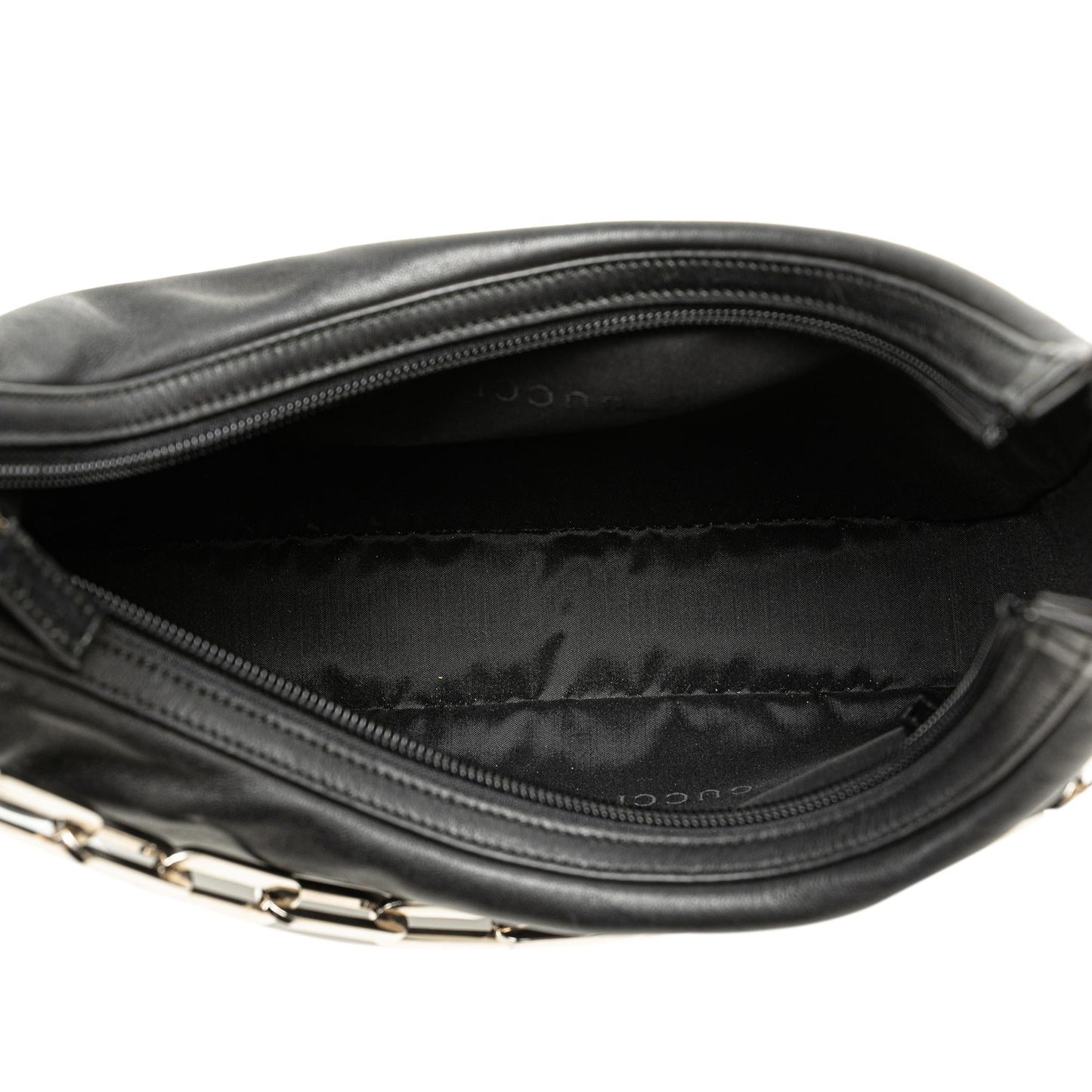 Gucci Leather Chain Shoulder Bag (5fRLeA)