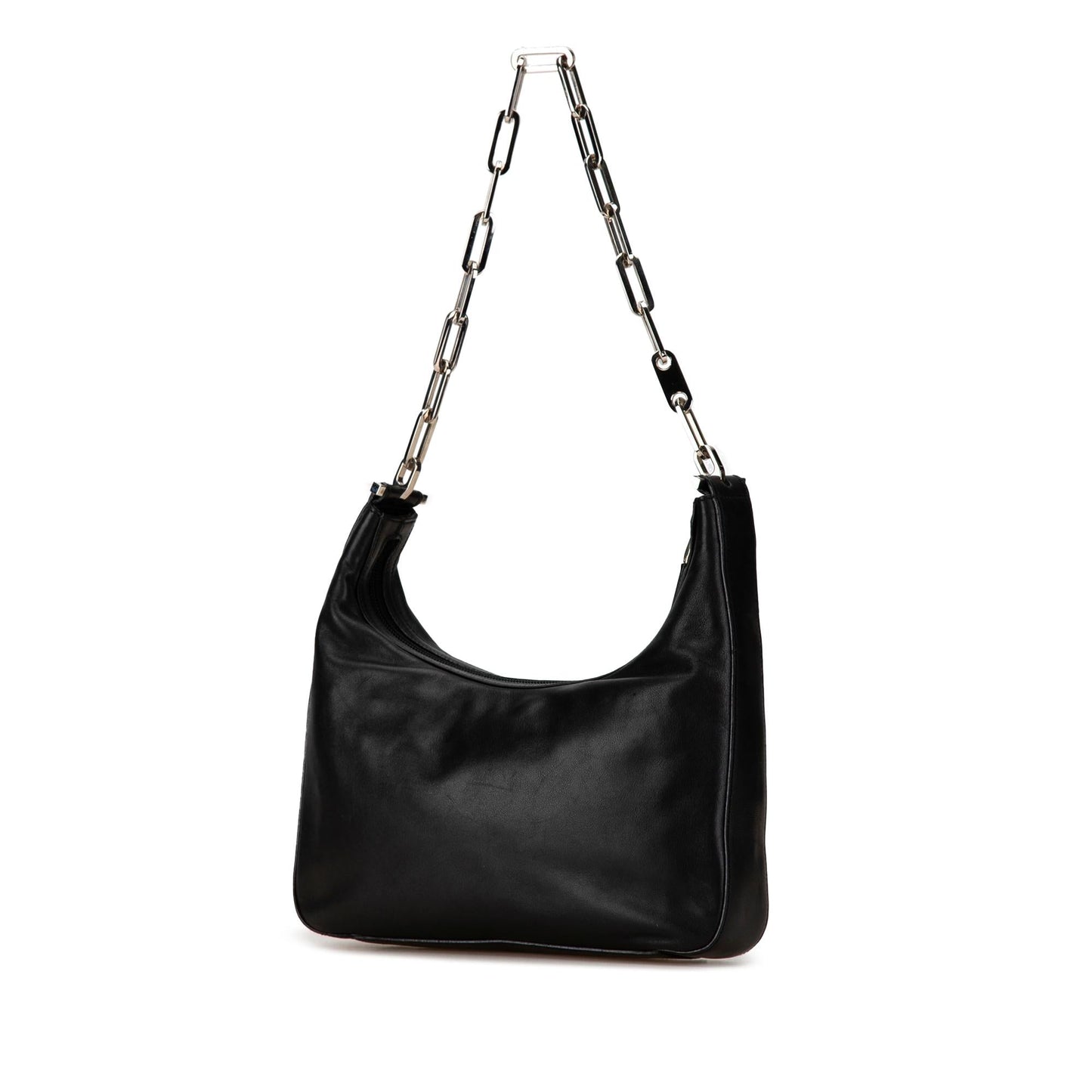 Gucci Leather Chain Shoulder Bag (5fRLeA)