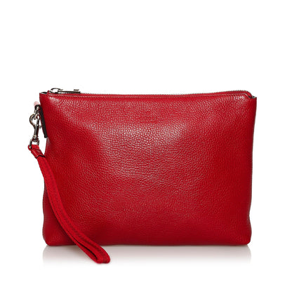 Gucci Leather Clutch Bag (SHG-30520)