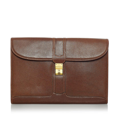 Gucci Leather Clutch Bag (34939)