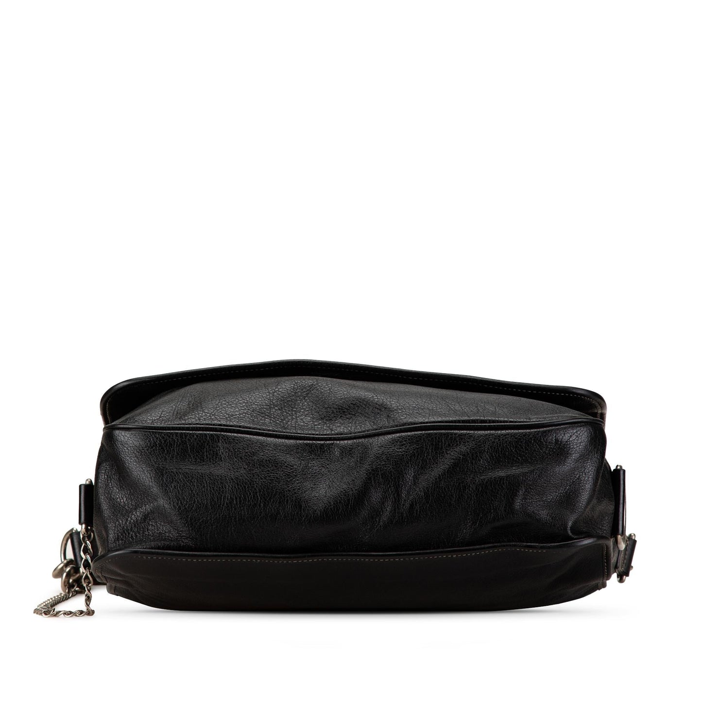 Gucci Leather Crest Chain Messenger Bag (FgBsnS)