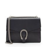 Gucci Leather Crystal Dionysus Medium Shoulder Bag