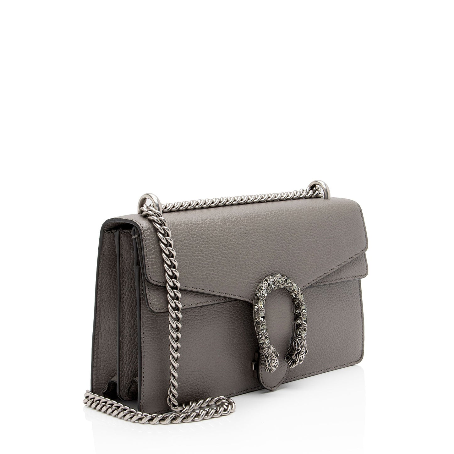 Gucci Leather Crystal Dionysus Small Shoulder Bag (SHF-7IrKBg)