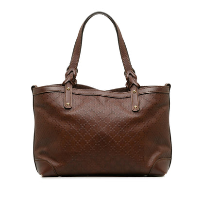 Gucci Leather Diamante Craft Tote Bag (vw7BV7)