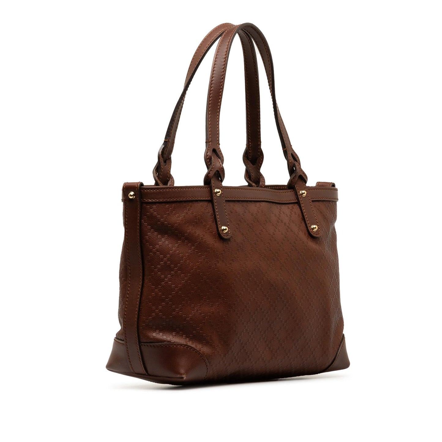 Gucci Leather Diamante Craft Tote Bag (vw7BV7)