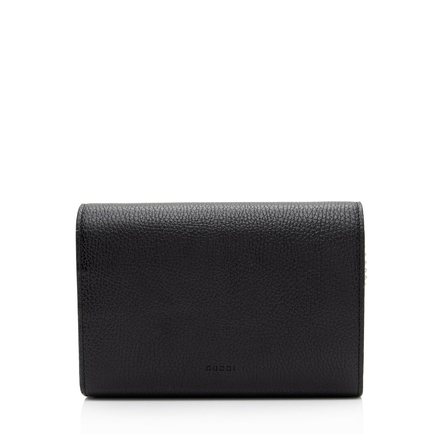 Gucci Leather Crystal Dionysus Chain Wallet (SHF-ZZjfuU)