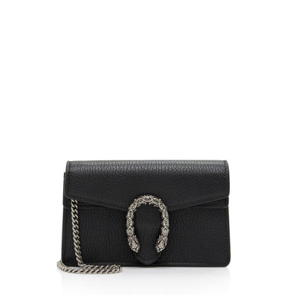 Gucci Leather Dionysus Super Mini Bag (SHF-vEOAxI)