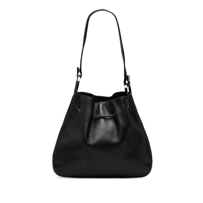 Gucci Leather Drawstring Shoulder Bag (RSAtpw)
