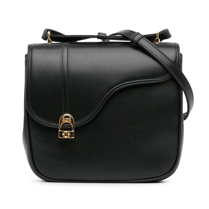 Gucci Leather Equestrian Crossbody (YHWrQK)