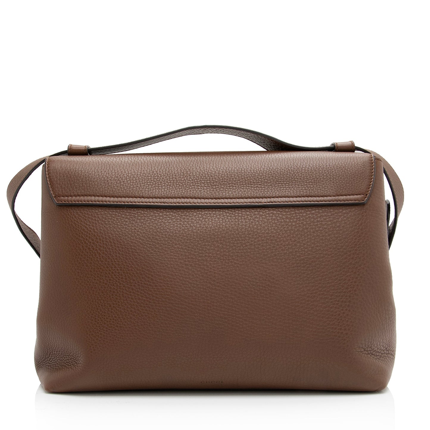 Gucci Leather GG Marmont Large Shoulder Bag (SHF-23096)