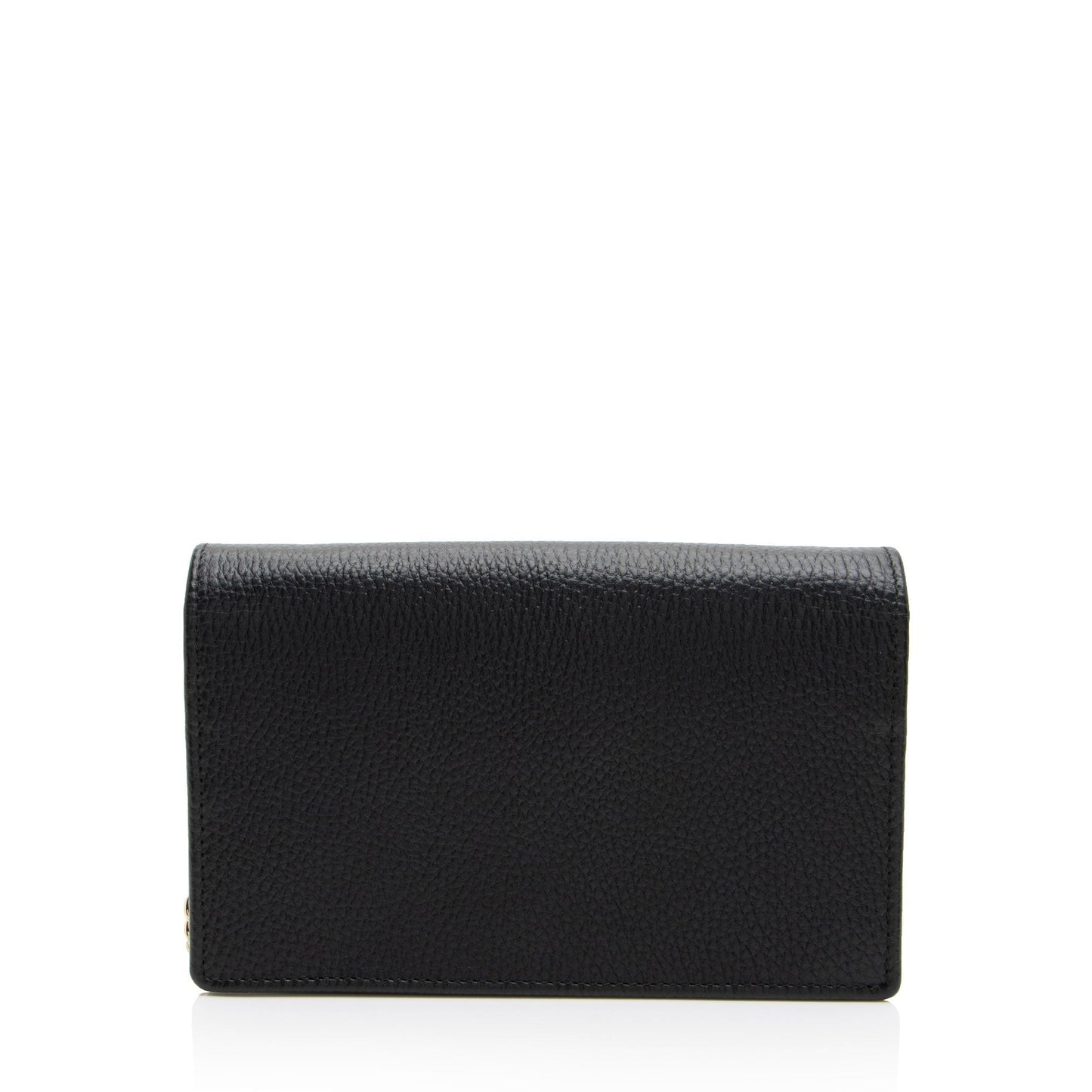 Gucci Leather GG Marmont Mini Chain Bag (SHF-srjOwr)