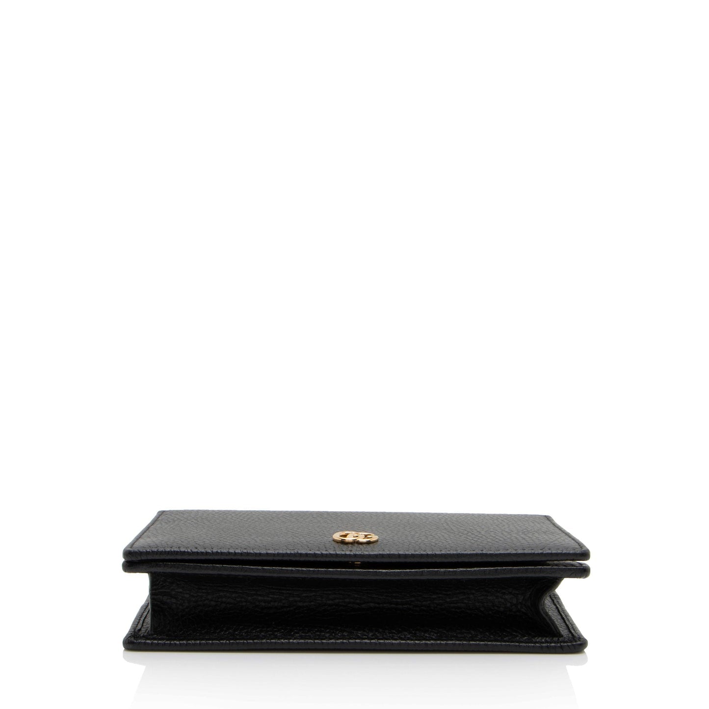 Gucci Leather GG Marmont Mini Chain Bag (SHF-srjOwr)